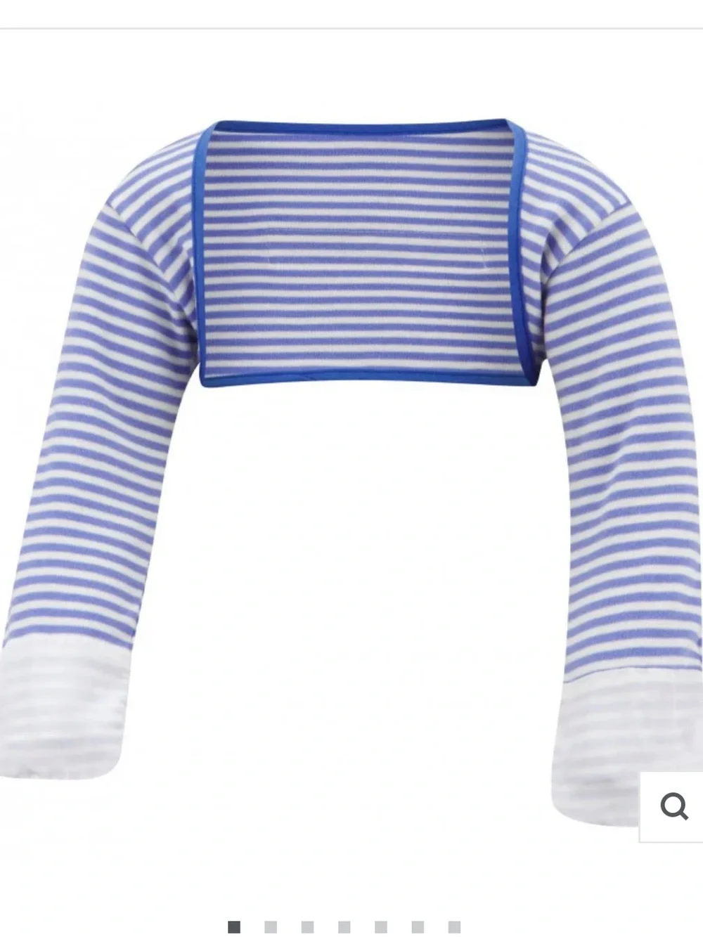 THE ECZEMA COMPANY ScratchSleeves Cotton with Scratch Mittens for Kids (STRIPES)
